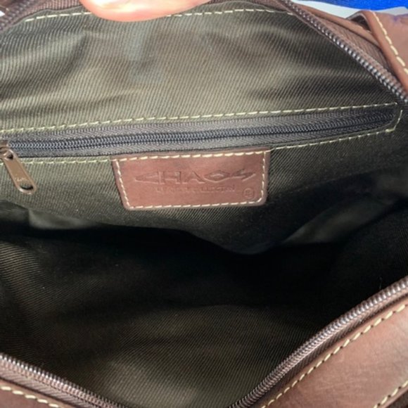 Chaos Leather Collection Brown Shoulder Bag - Picture 7 of 9